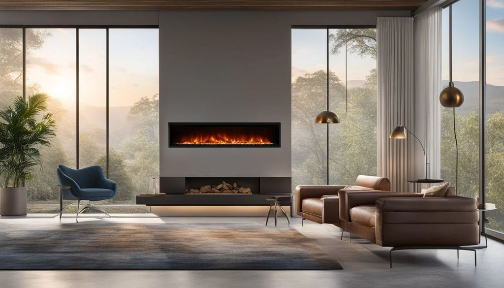 How High Off The Floor Should A Linear Electric Fireplace Be