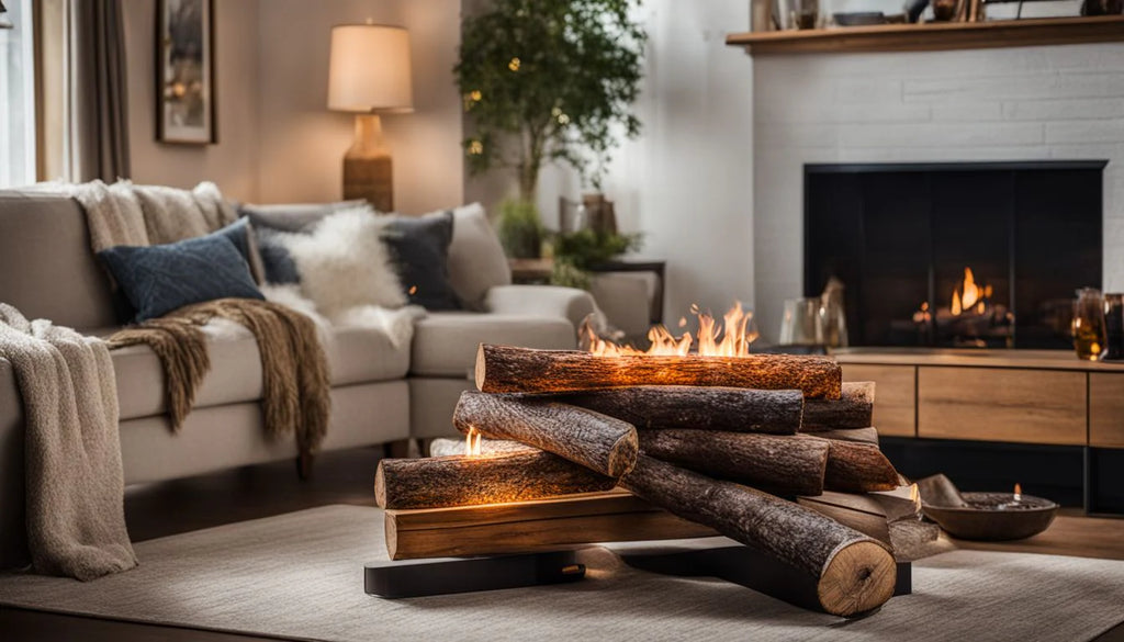 How To Make Your Own Fake Electric Fireplace Logs