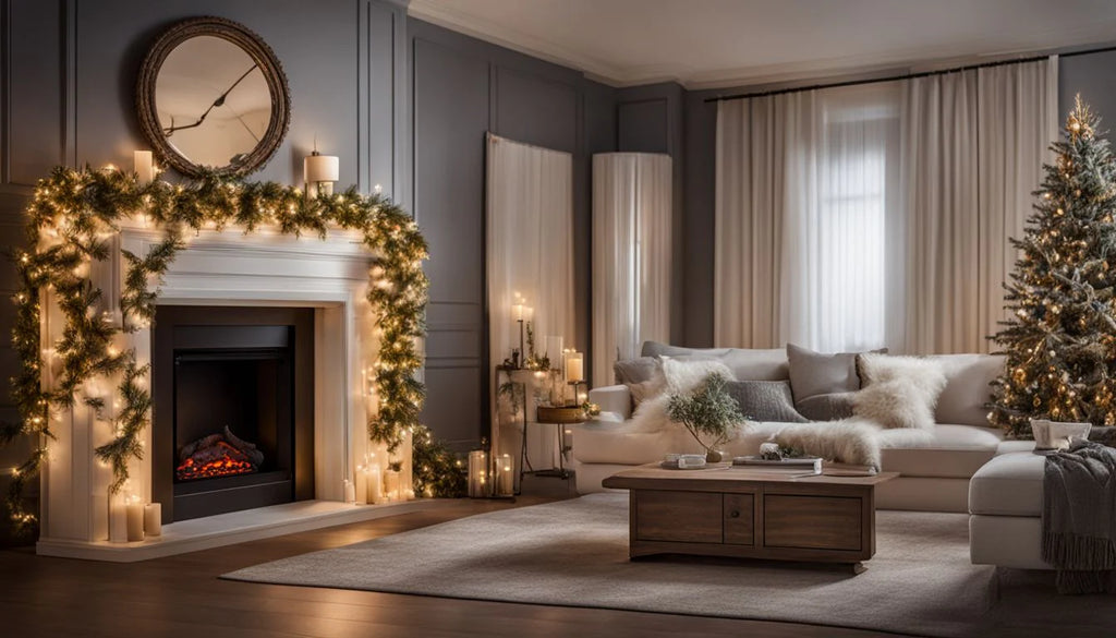 How To Decorate An Electric Fireplace For Christmas