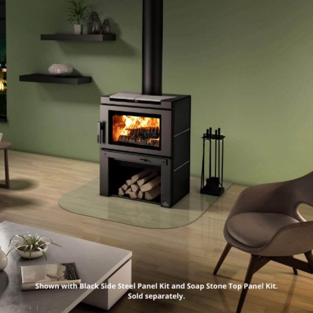 Osburn Matrix Wood Stove With Variable Speed Blower (130 CFM)