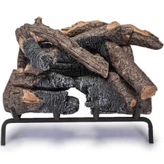 Real Fyre 18" Charred American Oak Gas Log Set - Fireplace Choice